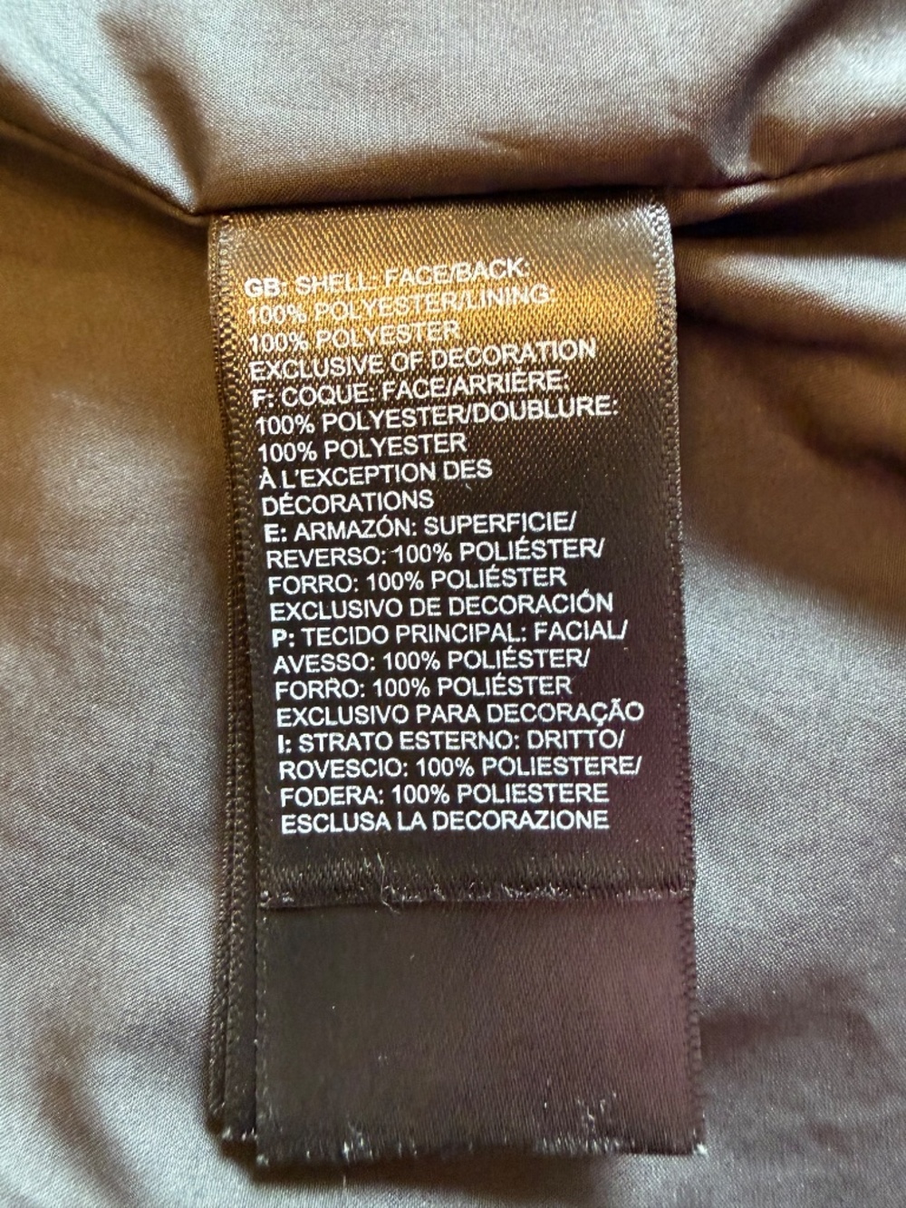 North Face Rain Jacket, Black - Picture 6 of 6